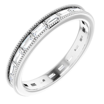 3/4 CTW Diamond Eternity Band, 3.2 mm