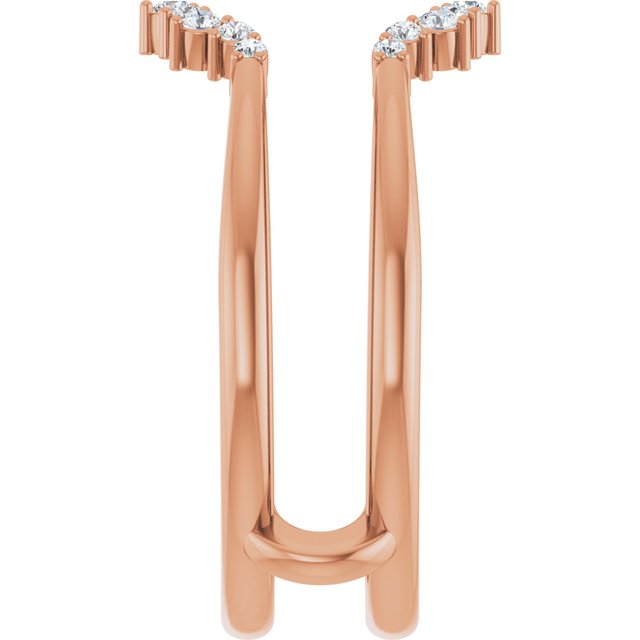 1/6 CTW Natural Diamond Ring Guard