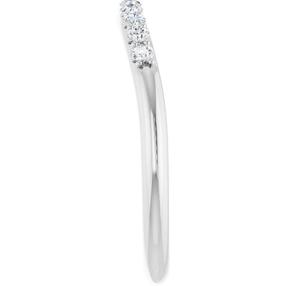 1/5 CTW Natural Diamond Matching Band, 2.01 mm