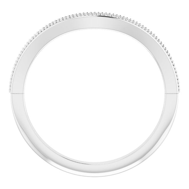 .08 CTW Natural Diamond Matching Band, 5.58 mm