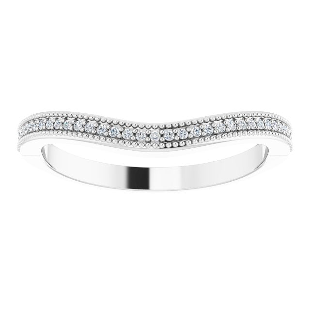 .08 CTW Natural Diamond Matching Band, 5.58 mm