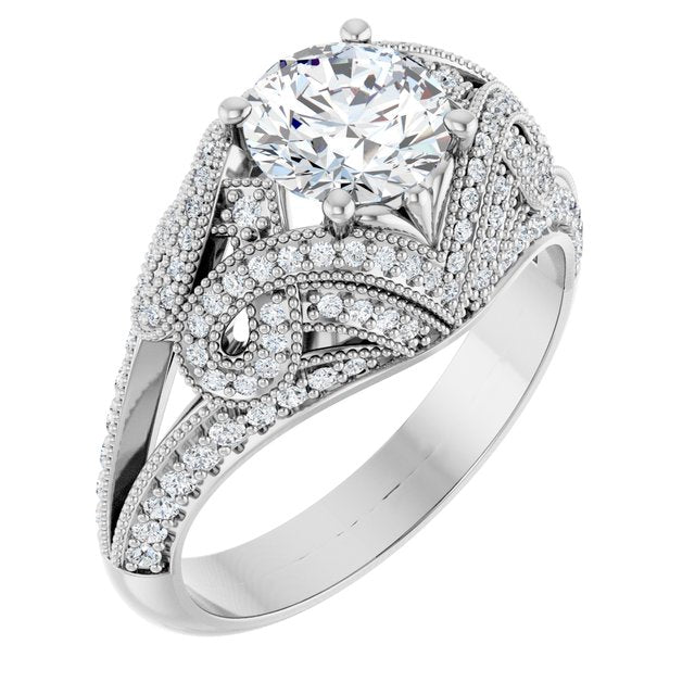 .08 CTW Natural Diamond Matching Band, 5.58 mm