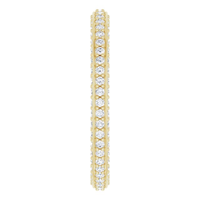 3/4 CTW Natural Diamond Eternity Band, 2 mm
