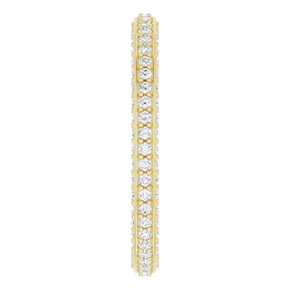 3/4 CTW Natural Diamond Eternity Band, 2 mm