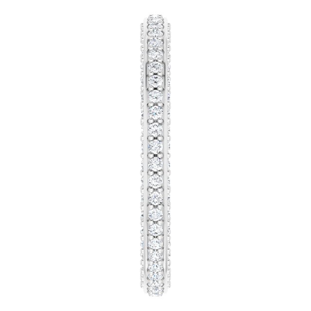 3/4 CTW Natural Diamond Eternity Band, 2 mm