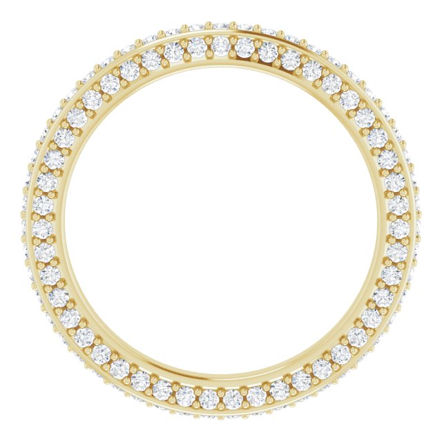 3/4 CTW Natural Diamond Eternity Band, 2 mm