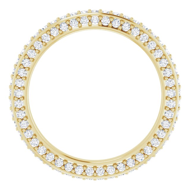 3/4 CTW Natural Diamond Eternity Band, 2 mm