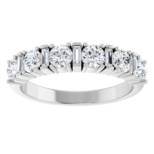 1/2 CTW Natural Diamond Anniversary Band, 3 mm