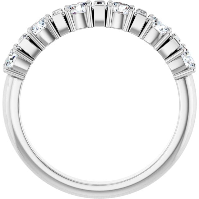 1 CTW Natural Diamond Anniversary Band, 3.75 mm