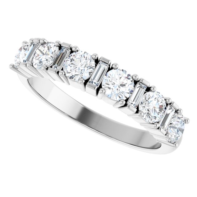 1 CTW Natural Diamond Anniversary Band, 3.75 mm