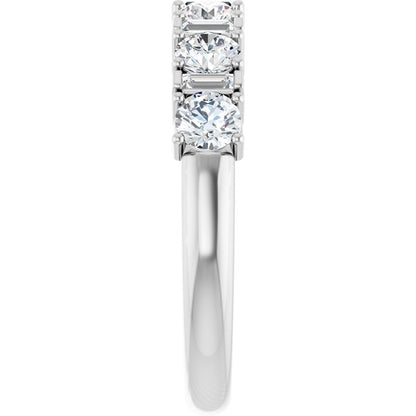 1 CTW Natural Diamond Anniversary Band, 3.75 mm