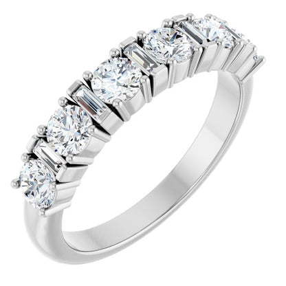 1 CTW Natural Diamond Anniversary Band, 3.75 mm