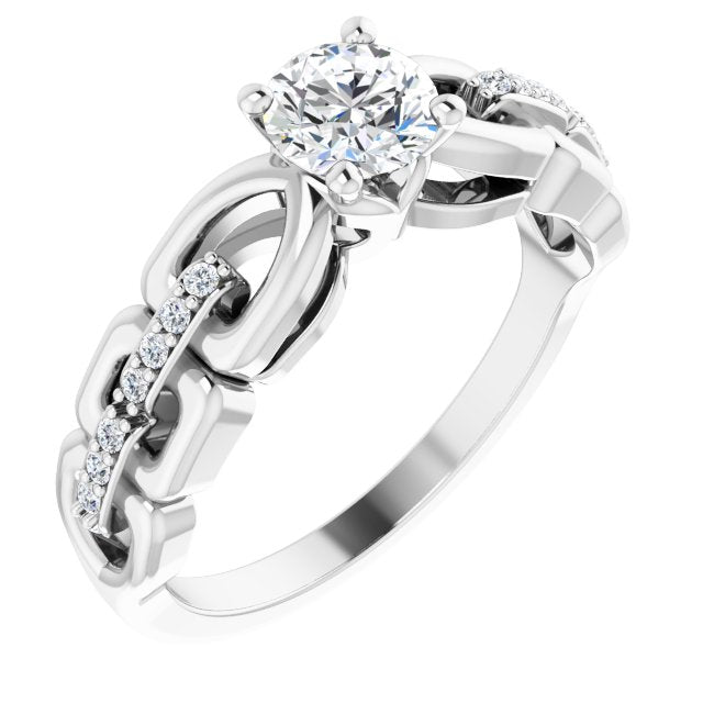 1/10 CTW Natural Diamond Matching Band, 4.9 mm