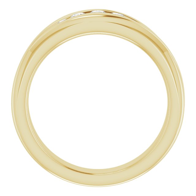 1/3 CTW Natural Diamond Band, 6.6 mm