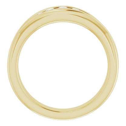 1/3 CTW Natural Diamond Band, 6.6 mm