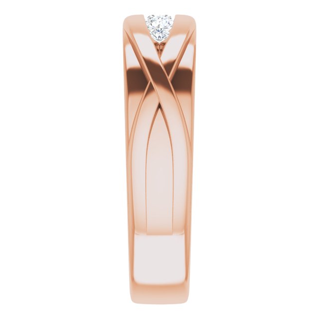 1/3 CTW Natural Diamond Band, 6.6 mm