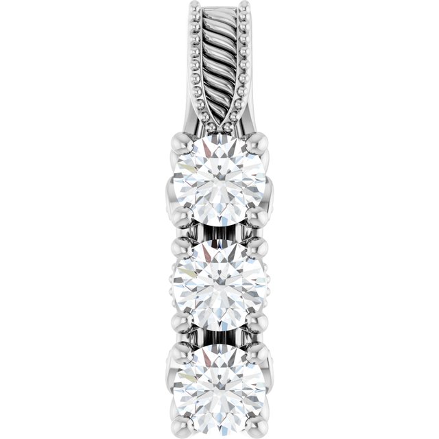 5/8 CTW Lab-Grown Diamond Pendant