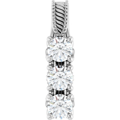 5/8 CTW Lab-Grown Diamond Pendant