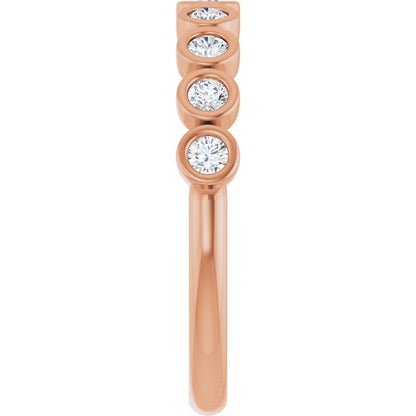 1/4 CTW Natural Diamond Anniversary Band, 5.73 mm