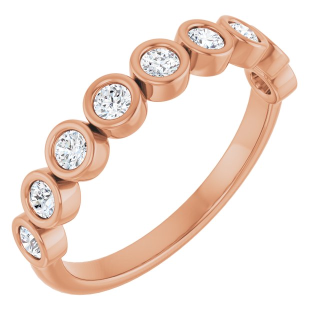 1/2 CTW Natural Diamond Anniversary Band, 7.64 mm