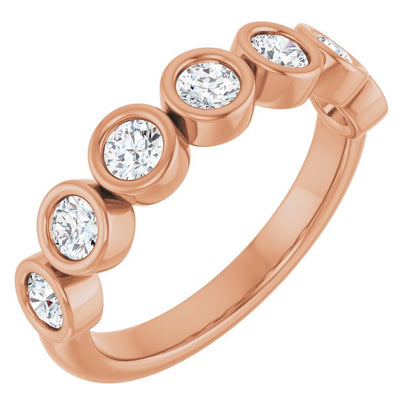 5/8 CTW Natural Diamond Anniversary Band, 6.26 mm
