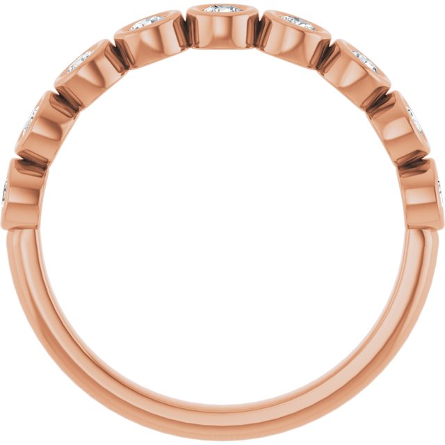 1/2 CTW Natural Diamond Anniversary Band, 7.64 mm