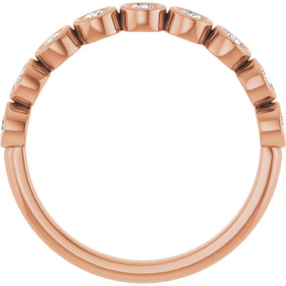 1/2 CTW Natural Diamond Anniversary Band, 7.64 mm