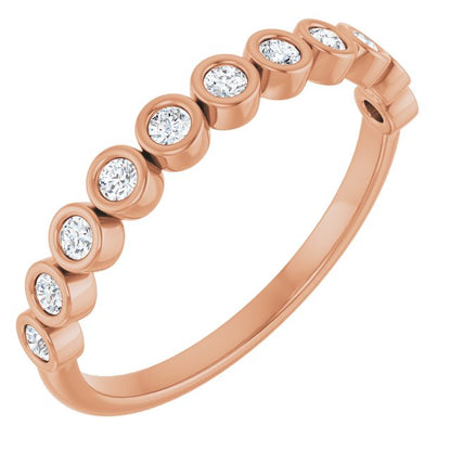 1/5 CTW Natural Diamond Anniversary Band, 5.91 mm