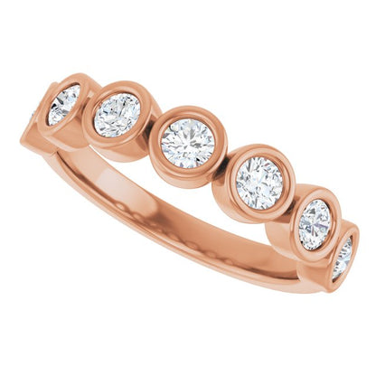 5/8 CTW Natural Diamond Anniversary Band, 6.26 mm
