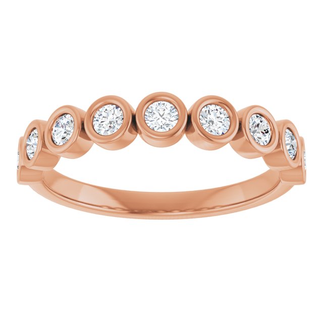 1/2 CTW Natural Diamond Anniversary Band, 7.64 mm