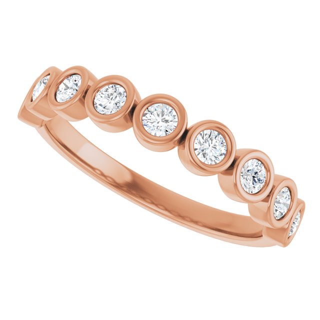 1/2 CTW Natural Diamond Anniversary Band, 7.64 mm