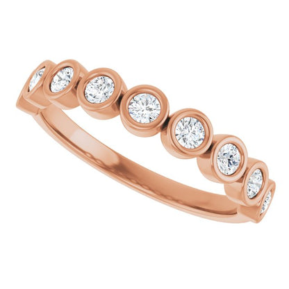 1/2 CTW Natural Diamond Anniversary Band, 7.64 mm