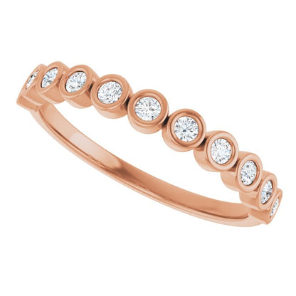 1/5 CTW Natural Diamond Anniversary Band, 5.91 mm