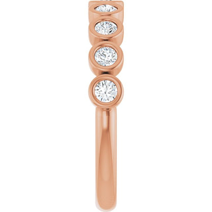 1/2 CTW Natural Diamond Anniversary Band, 7.64 mm
