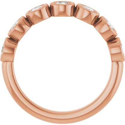 5/8 CTW Natural Diamond Anniversary Band, 6.26 mm
