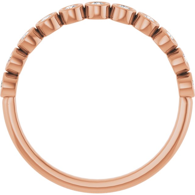1/5 CTW Natural Diamond Anniversary Band, 5.91 mm
