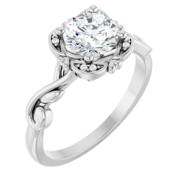 .08 CTW Natural Diamond Matching Band, 1.6 mm