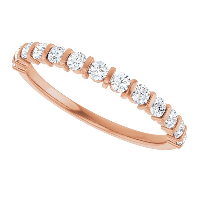 3/8 CTW Lab-Grown Diamond Anniversary Band, 1.5 mm