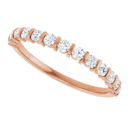 3/8 CTW Lab-Grown Diamond Anniversary Band, 1.5 mm