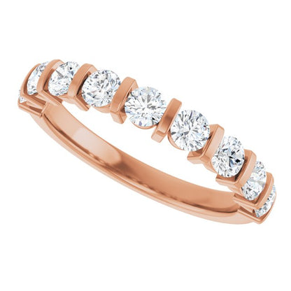 3/4 CTW Natural Diamond Anniversary Band, 2 mm