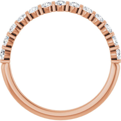 3/8 CTW Lab-Grown Diamond Anniversary Band, 1.5 mm