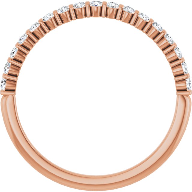 1/5 CTW Natural Diamond Anniversary Band, 2.6 mm, Channel-Set