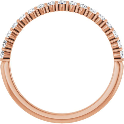 1/5 CTW Natural Diamond Anniversary Band, 2.6 mm, Channel-Set