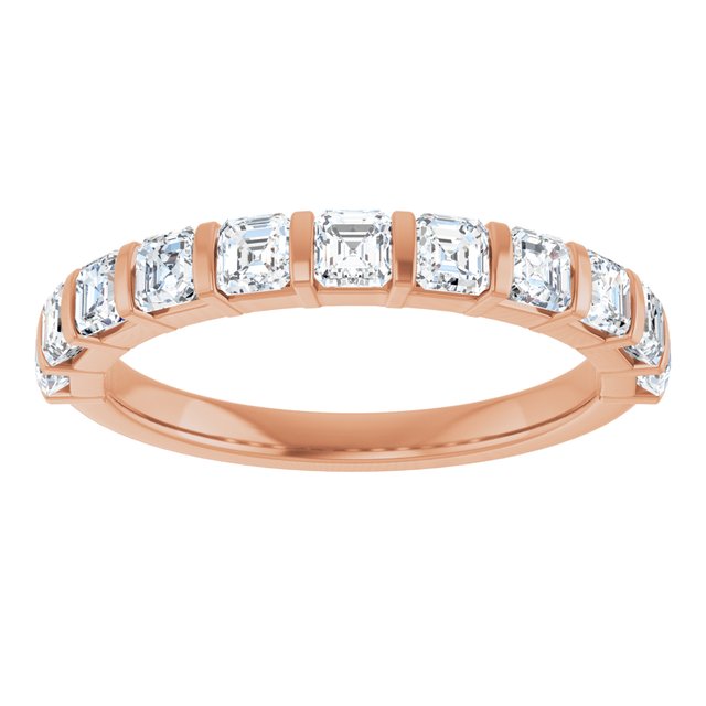 1 1/8 CTW Natural Diamond Anniversary Band, 2.5 mm