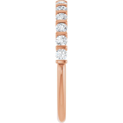 3/8 CTW Natural Diamond Anniversary Band, 1.5 mm