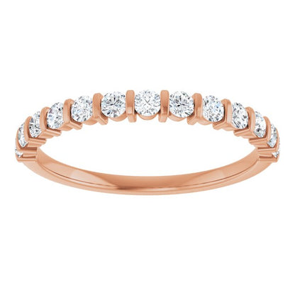3/8 CTW Natural Diamond Anniversary Band, 1.5 mm