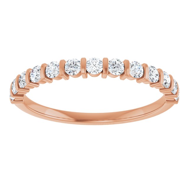 3/8 CTW Lab-Grown Diamond Anniversary Band, 1.5 mm
