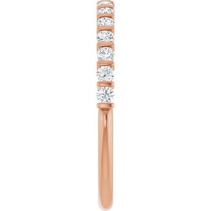 1/3 CTW Natural Diamond Anniversary Band, 3 mm