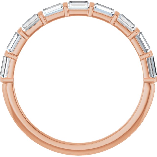3/4 CTW Lab-Grown Diamond Anniversary Band, 2.5 mm