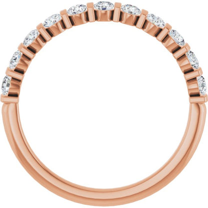 1/2 CTW Natural Diamond Anniversary Band, 1.7 mm